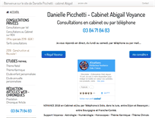 Tablet Screenshot of danielle-picchetti.com
